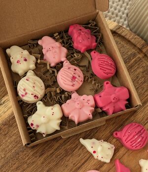 Pink Christmas Wax Melt Gift Set For Christmas, 2 of 8