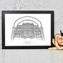 Personalised Wedding Venue Portrait On Paper, thumbnail 4 of 12
