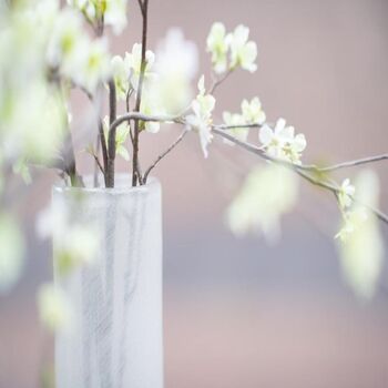 Flowervase Grando H48 D32 Cm Lightgrey Glass, 4 of 6