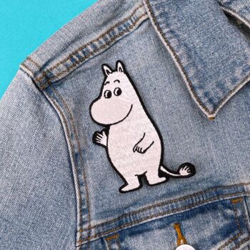 Moomin Moomintroll Sew On Patch, 2 of 2