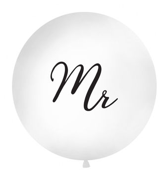 Mr Or Mrs Oversized Wedding Balloon, 3 of 3