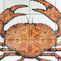 Crab Tile Mural Handprinted Ceramic Tile Set, thumbnail 11 of 12