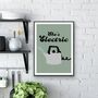 She's Electric Kitchen Print, thumbnail 2 of 5