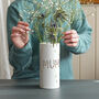 Fully Floral Bees Tall Ceramic Vase, thumbnail 1 of 3