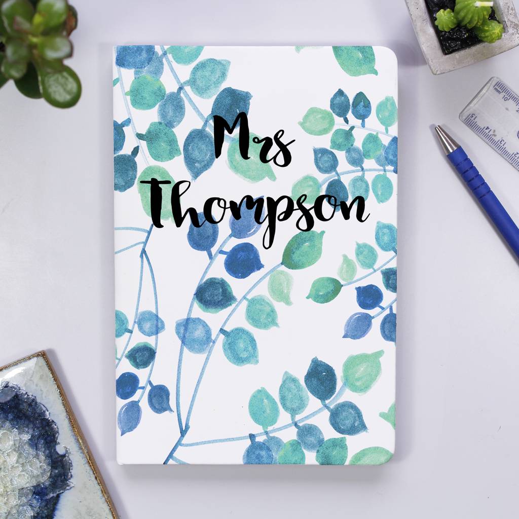 Personalised Notebook For Teachers, 1 of 12