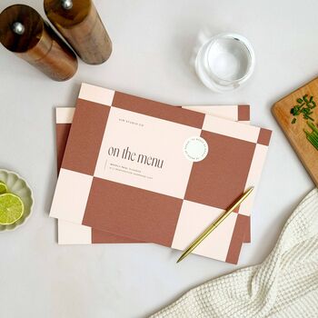 Weekly Meal Planner Pad With Tear Off Shopping List, 5 of 9