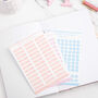 Alphabet, Monthly And Day Planner Sticker Sheets, thumbnail 1 of 8