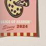 Homeslice Pizza Personalised Illustrated Pizza Print, thumbnail 2 of 6