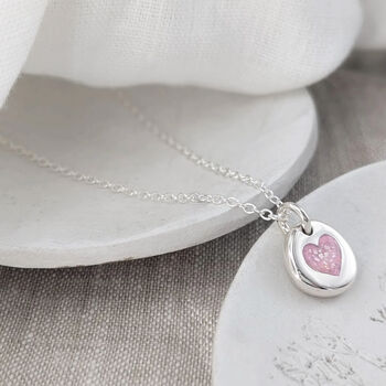 Memorial Ashes Silver Nugget Charm, 4 of 8