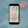 Digital Download Birthday Party Invite With Polka Dots, thumbnail 4 of 5
