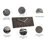 Scandinavian Style Minimalistic Dark Wall Clock, thumbnail 4 of 9