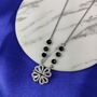 Mangalsutra Heart Magnet Foldable Zircon Necklace, thumbnail 11 of 12