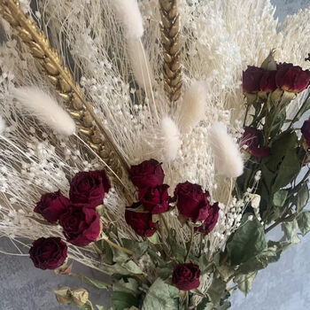 Dried Rose Flower Bouquet, 2 of 2