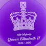 Queen Elizabeth Ii Memorial Hanging Acrylic Decoration, thumbnail 2 of 2