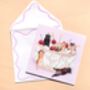 Pug Birthday Cream Cherry Cake Card, thumbnail 4 of 7
