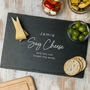 Personalised Funny Slate Cheese Board For Him, thumbnail 1 of 6