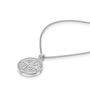 Compass Men's Necklace Stainless Steel, thumbnail 3 of 6