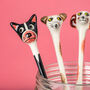 Handmade Ceramic Dog Spoons, thumbnail 7 of 10