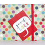 Mini Bubble Good Luck Card, thumbnail 1 of 4