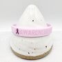 Purple Awareness Ribbon Bracelet Wristband, thumbnail 1 of 8
