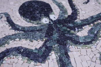 Black And Green Octopus Marble Mosaic, 2 of 7