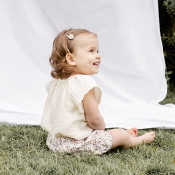 Floral Printed Cotton Children's Bloomers, 3 of 5