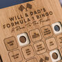 Personalised Set Of Two Car Racing Bingo Family Game, thumbnail 2 of 5