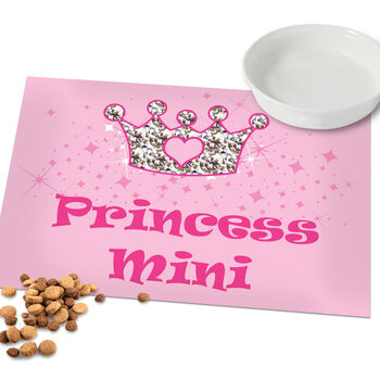 Personalised Princess Pink Food Placemat, 2 of 3