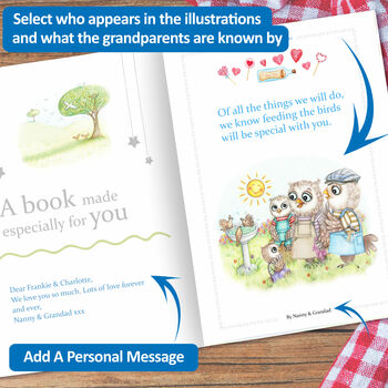 Personalised Book For Grandchildren By Grandparents, 7 of 9