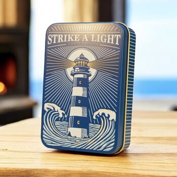 'Twisted Fire Starter' Match Tin Box Home Gift Dragon, 6 of 11