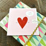 Heart Greetings Card, thumbnail 3 of 4