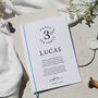 Luxury Personalised Birthday Card With Poem For Baby 1st 2nd 3rd Birthday, thumbnail 2 of 8