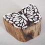 Carved Wooden Butterfly Block, thumbnail 2 of 4