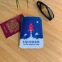 Passport Holder Children's Personalised Space Rocket, thumbnail 1 of 4
