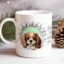 Personalised Christmas King Charles Spaniel Break Through, thumbnail 8 of 10