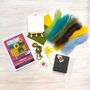 Mini Masterpieces: Sunflowers By The Seashore Needle Felt Kit, thumbnail 4 of 4