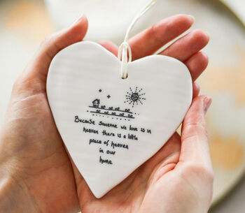 Sympathy Necklace And Porcelain Heart Gift, 2 of 6