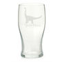 Personalised Brontosaurus Engraved Glass, thumbnail 1 of 6