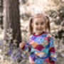 Organic Baby And Child Handmade Rainbow Leggings, thumbnail 4 of 4