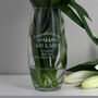 Personalised Mr And Mrs Classic Bullet Vase Wedding Gift, thumbnail 1 of 4