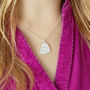 Personalised Cat Remembrance Gold Heart Necklace, thumbnail 12 of 12