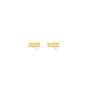Toniná 14k Gold Vermeil Stud Earrings, thumbnail 3 of 7