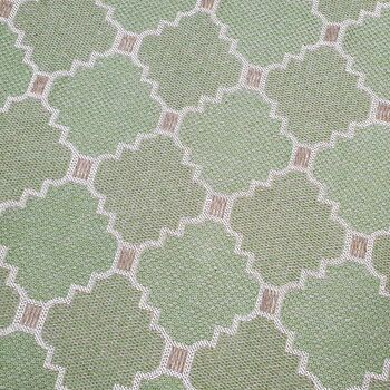 Washable Green Cotton Area Rug, 3 of 5
