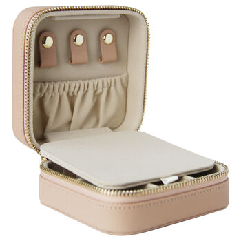 Personalised Leather Travel Jewellery Boxes, 5 of 10