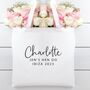 Personalised Hen Party Tote Bag, thumbnail 1 of 5
