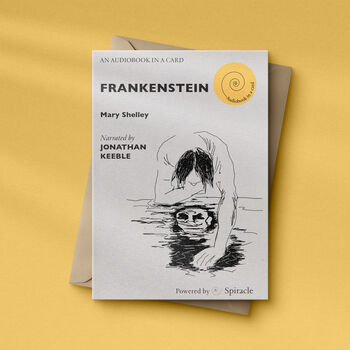 Mary Shelley’s Frankenstein Classic Audiobook In A Card Gift, 2 of 9