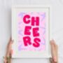 Cheers Home/Bar Print, thumbnail 2 of 4