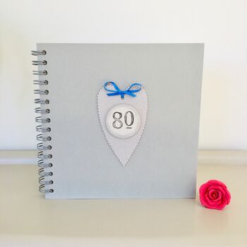80th Birthday Memories Album / Keepsake Book ~ Boxed, 3 of 4