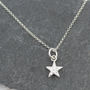 Sterling Silver Mini Star Pendant, thumbnail 2 of 6