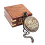 The Regent Custom Open Face Pocket Watch For Graduation Gift, thumbnail 10 of 11